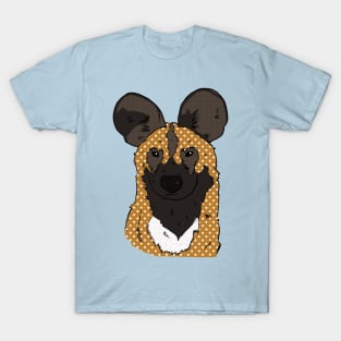 Pop art African hunting dog T-Shirt